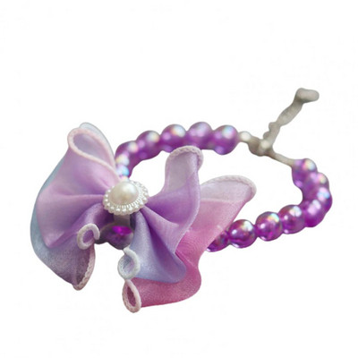 Lemmiklooma vibu kaelariide kaelakee lips vibu-sõlme dekoor reguleeritav plastikust gradient kutsika koera tarvikud