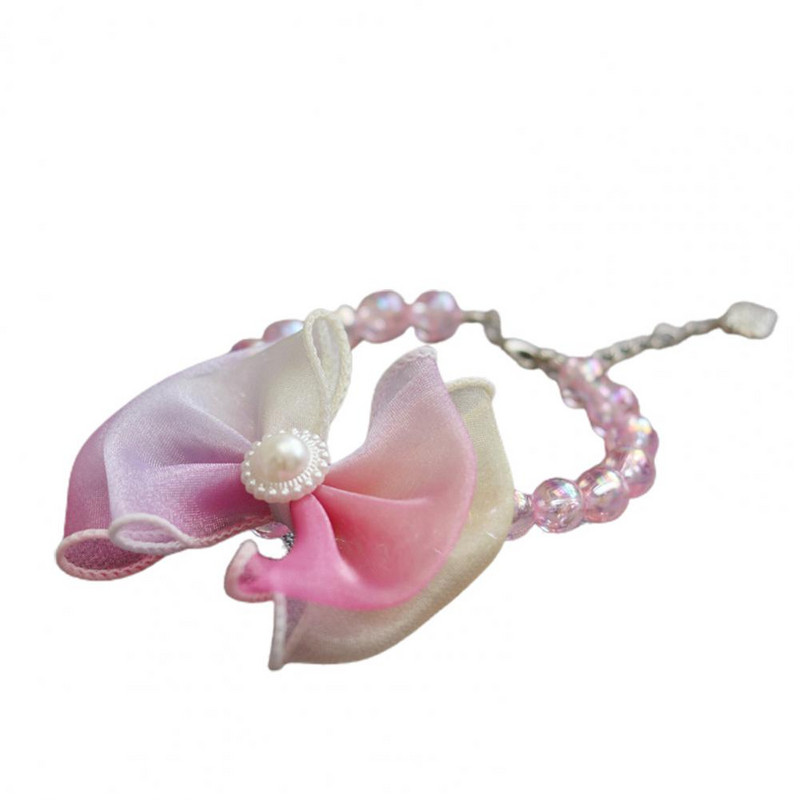 Lemmiklooma vibu kaelariide kaelakee lips vibu-sõlme dekoor reguleeritav plastikust gradient kutsika koera tarvikud