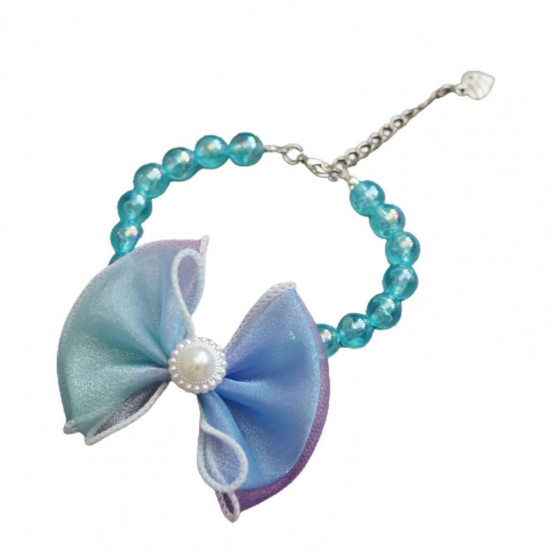 Lemmiklooma vibu kaelariide kaelakee lips vibu-sõlme dekoor reguleeritav plastikust gradient kutsika koera tarvikud