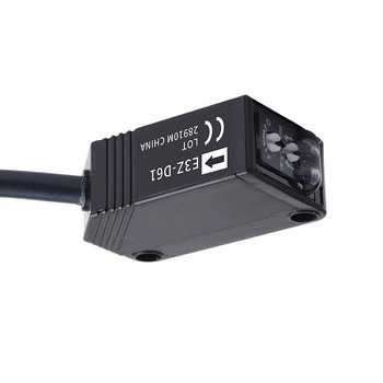 Инфрачервен фотоелектричен превключвател Сензор за дифузно отражение DC12V-24V със скоба E3Z-D61 D81 E3Z-T61 T81 E3Z-R61 R81 LS61