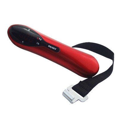 Vaga za prtljagu od 50 kg, elektronička digitalna vaga, udica, težina ribe, mini viseća vaga, džepna, prijenosna uteg LCD zaslon