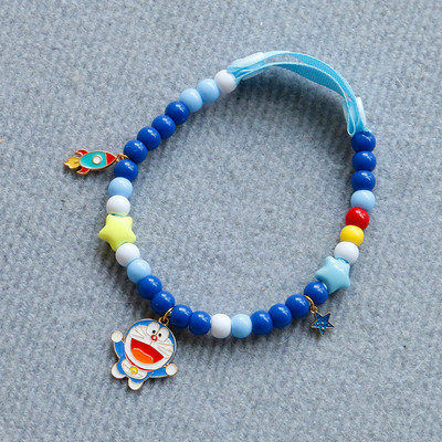 Hong Kong Storm Rich Ogrlica za slatke ljubimce Pribor za kućne ljubimce Teddy Bichon Corgi Cat Slatka ogrlica Ručno izrađene perle Božićni ukrasi