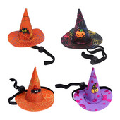 Helovīna cepures kulons ar elastīgu galvas saiti Helovīna ballīšu rotājumi Suppies A0KF