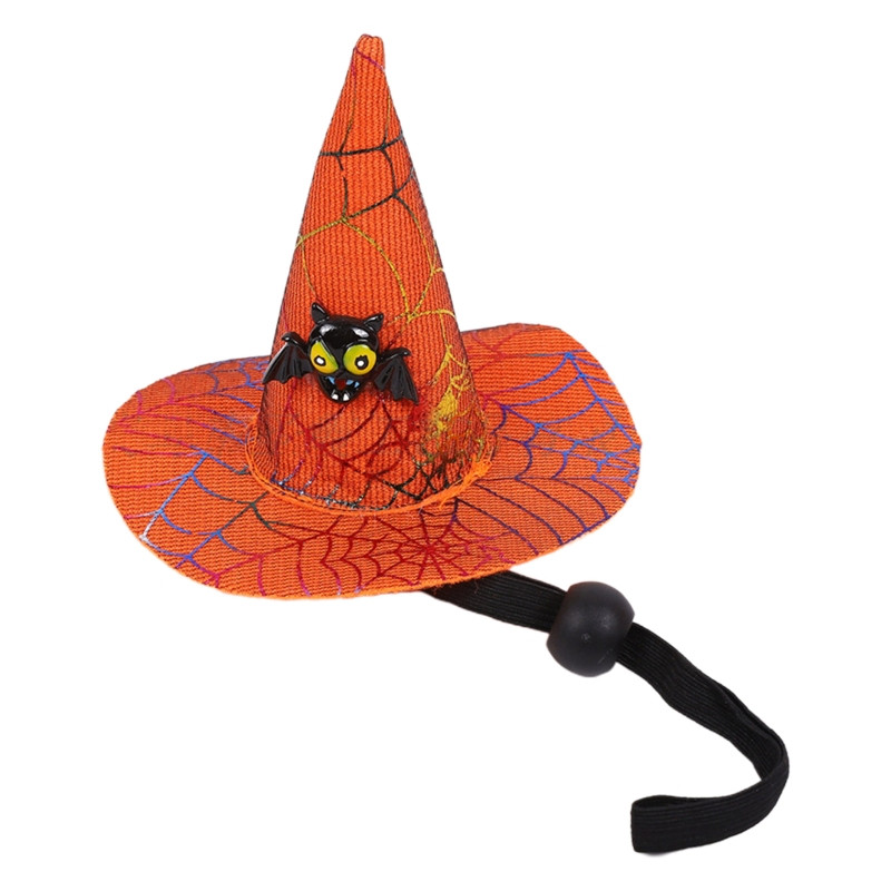 Helovīna cepures kulons ar elastīgu galvas saiti Helovīna ballīšu rotājumi Suppies A0KF