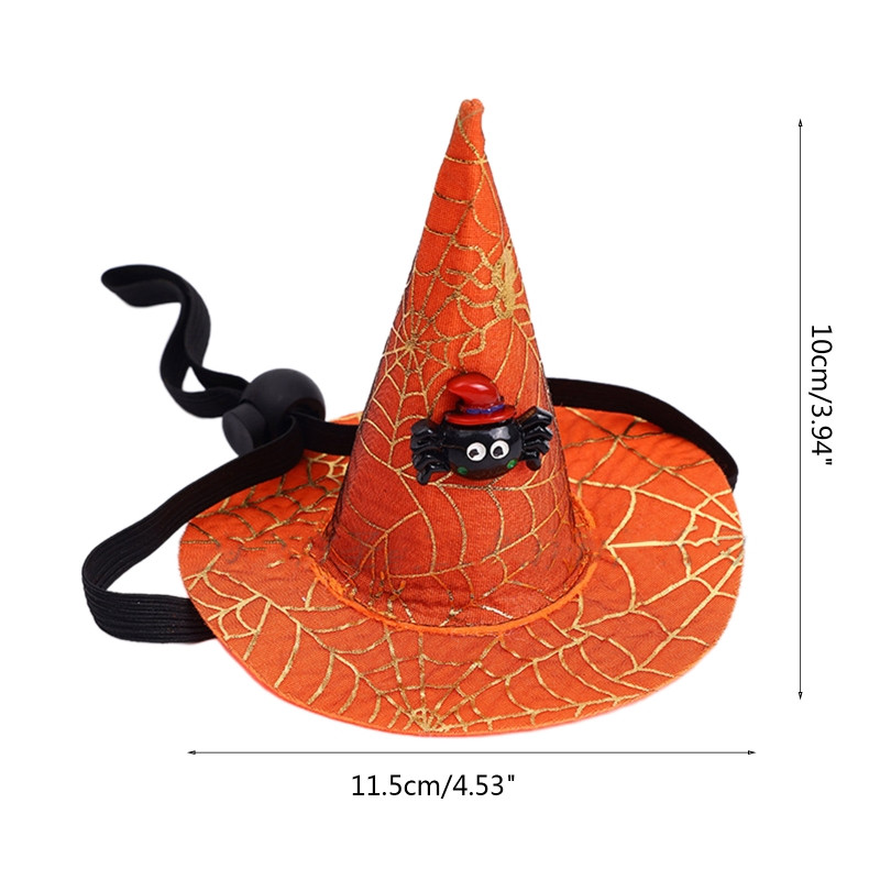 Helovīna cepures kulons ar elastīgu galvas saiti Helovīna ballīšu rotājumi Suppies A0KF