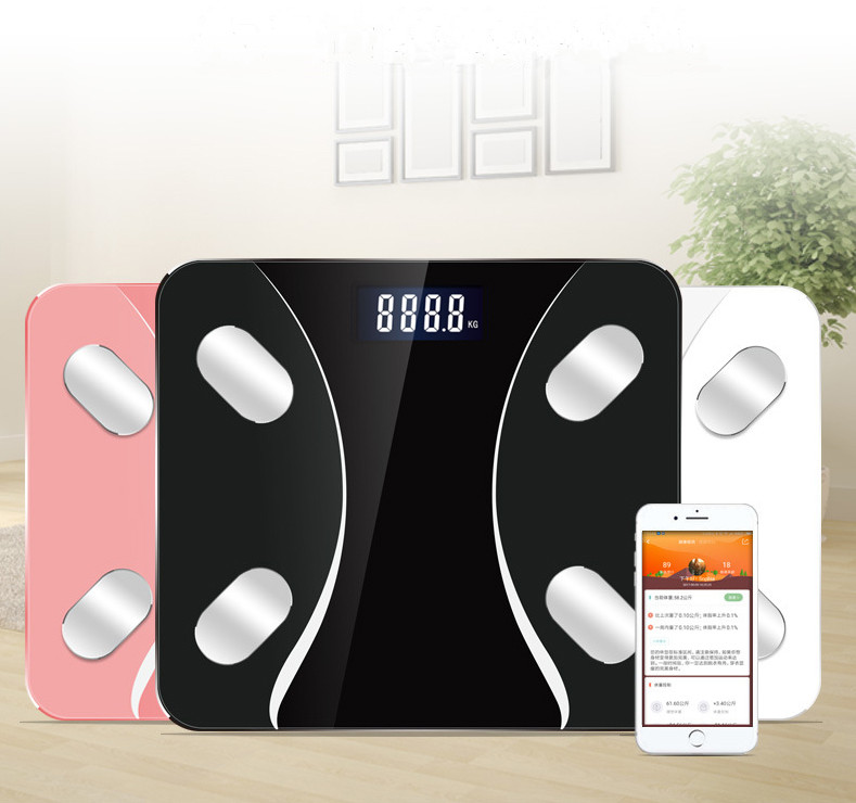 25 kehaandmeid Nutikas vannitoakaal Elektrooniline põrandakaal Inimese keharasv Weegschaal Mi keha koostise kaal Bluetooth