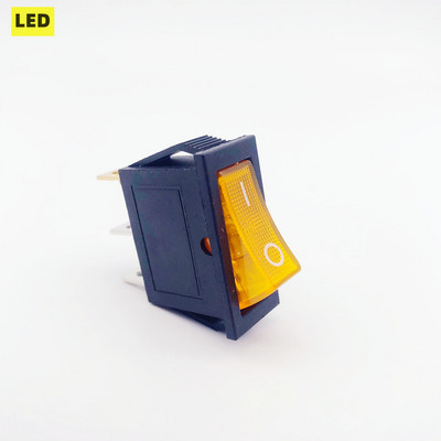 1/5 KOM,KCD3,preklopnik,ON-OFF,bakrena točka,3 pina,električna oprema sa prekidačem za svjetlo,16A 250VAC/ 20A 125VAC,gumb