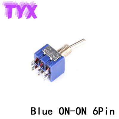 5kom Preklopni prekidač Preklopni prekidač MTS-102-103-202-403-223 Preklopni prekidač Trenutačno samoresetiranje Samozaključavanje 120VAC 6A