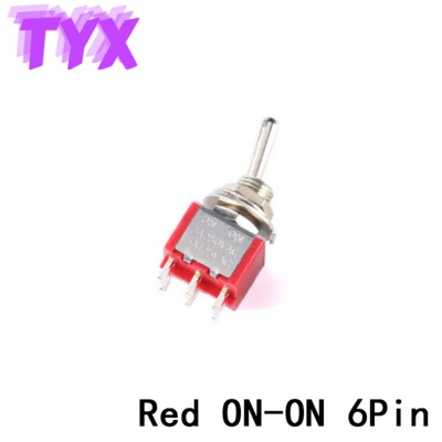 5kom Preklopni prekidač Preklopni prekidač MTS-102-103-202-403-223 Preklopni prekidač Trenutačno samoresetiranje Samozaključavanje 120VAC 6A