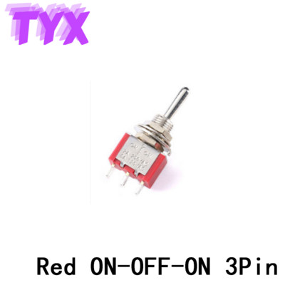 5kom Preklopni prekidač Preklopni prekidač MTS-102-103-202-403-223 Preklopni prekidač Trenutačno samoresetiranje Samozaključavanje 120VAC 6A