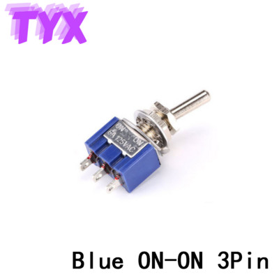 5kom Preklopni prekidač Preklopni prekidač MTS-102-103-202-403-223 Preklopni prekidač Trenutačno samoresetiranje Samozaključavanje 120VAC 6A