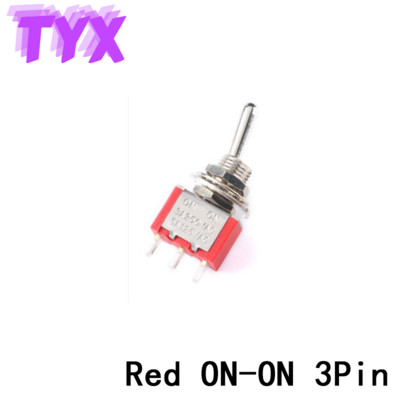 5kom Preklopni prekidač Preklopni prekidač MTS-102-103-202-403-223 Preklopni prekidač Trenutačno samoresetiranje Samozaključavanje 120VAC 6A