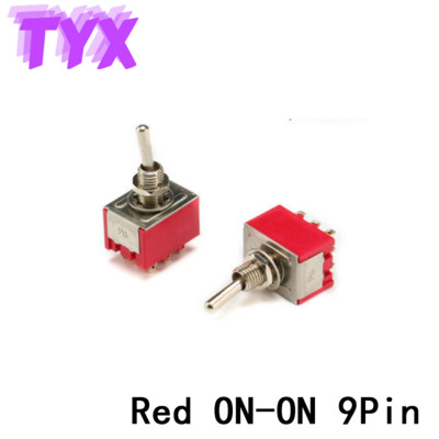 5kom Preklopni prekidač Preklopni prekidač MTS-102-103-202-403-223 Preklopni prekidač Trenutačno samoresetiranje Samozaključavanje 120VAC 6A