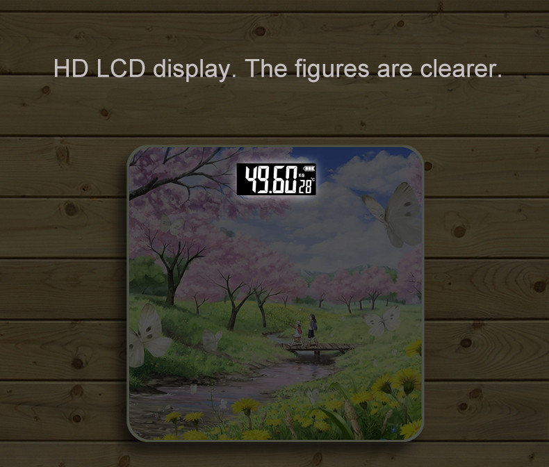 Multikas nutikas digitaalne kehakaal Vannitoa minielektroonilised põrandakaalud Kere Kodu Tasakaal Värvid Lapsele Kingitus