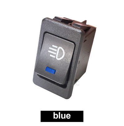 KCD4 svirslēdzis IESLĒGTS-IZSLĒGTS 2 pozīcija 4 kontaktu LED 12V 35A automobiļu uzstādīšanas miglas lukturu slēdzis ar gaismas svirslēdzi