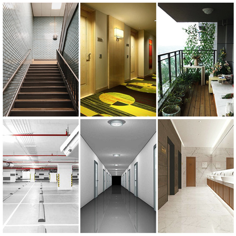 Detector cu senzor automat de mișcare cu infraroșu Pir Comutator inteligent de lumină IR 12V 24V 110V 220V Lampă de inducție pentru interior și exterior pentru corpul uman