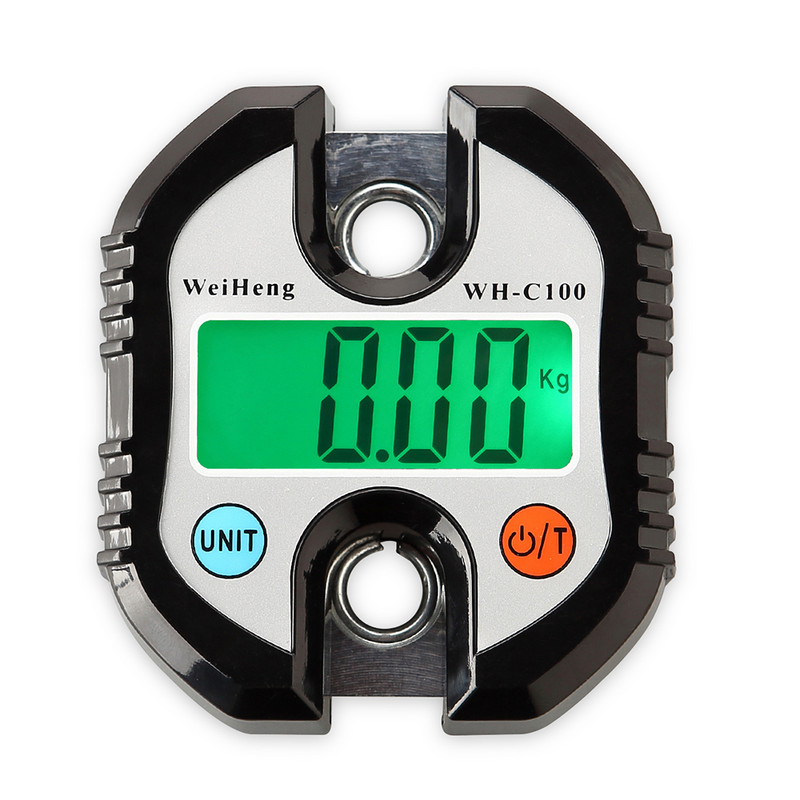 Mini portatīvie elektroniskie svari digitālie svari nulles izsekošanas taras funkcija 150 kg dubultā diapazona digitālie piekārtie svari