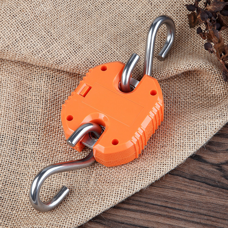 Mini portatīvie elektroniskie svari digitālie svari nulles izsekošanas taras funkcija 150 kg dubultā diapazona digitālie piekārtie svari