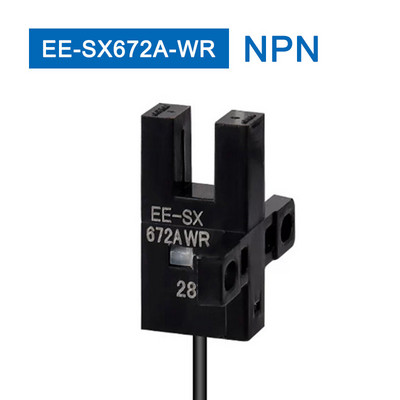 Fotoelektrični prekidač U-tip senzorski prekidač s 1m kabelom EE-SX672-WR/671/670A/3/SX674P-WR blizinski prekidač NPN PNP