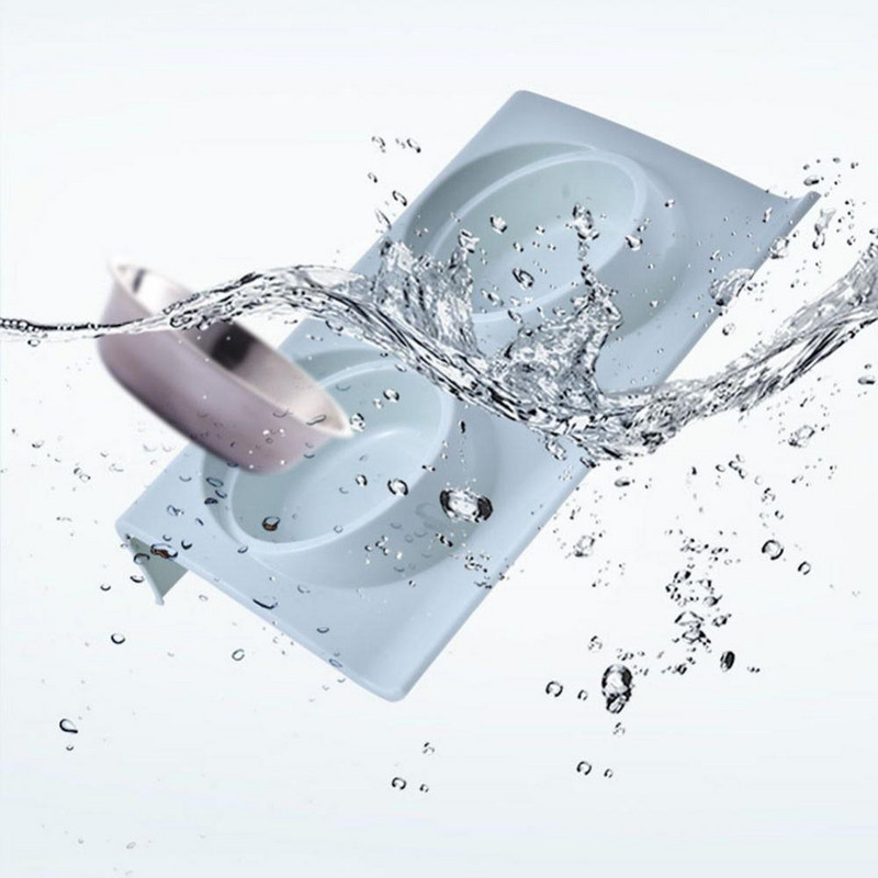 Dvostruki dizajn zdjelice od nehrđajućeg čelika za pse, mačke, štenad, hrana, posuda za vodu, pribor za kućne ljubimce, kreativna mala zdjelica za pse, dodaci za zdjelice za mačke