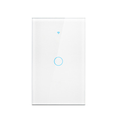 Tuya Smart Switch WiFi puutetundliku anduri seinavalgustuse lülitid 110V/220V EI neutraalset juhet Vajab hääljuhtimise tuge Alexa Google Home