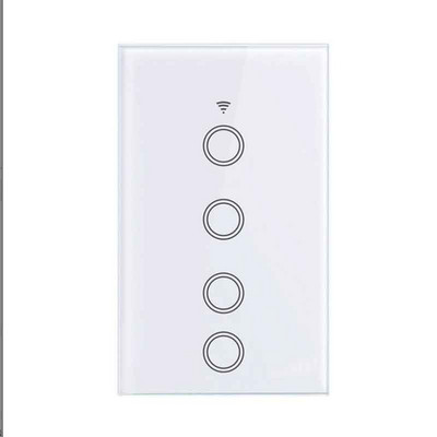Tuya Smart Switch WiFi puutetundliku anduri seinavalgustuse lülitid 110V/220V EI neutraalset juhet Vajab hääljuhtimise tuge Alexa Google Home
