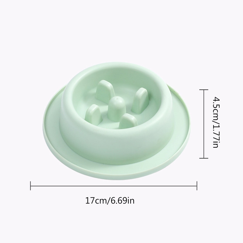 Zdjelice za hranjenje pasa kućnih ljubimaca Štene uspori jedenje Hranilica Posuda za male pse Sprječava pretilost Potrepštine za kućne ljubimce Dodaci