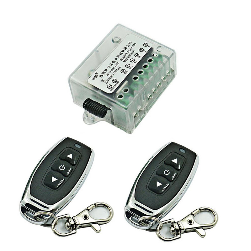 DC 12V 24V 36V mootor 10A CW CCW lineaarajamiga kontroller Piiratud kaugjuhtimislülitiga mootori lineaarse täiturmehhanismi jaoks