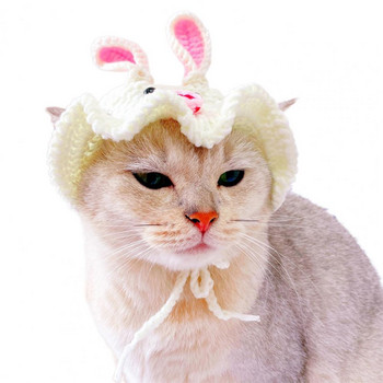 Декоративна свръхлека шапка за котка за домашни любимци с дупки за уши Стоки за домашни любимци