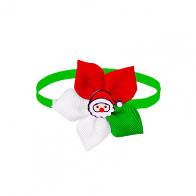 Božićni elementi ugodni za kožu Dodaci za kućne ljubimce Božićni festival Ogrlica za mačke za kućne ljubimce s ukrasima iz crtića Proizvod za kućne ljubimce