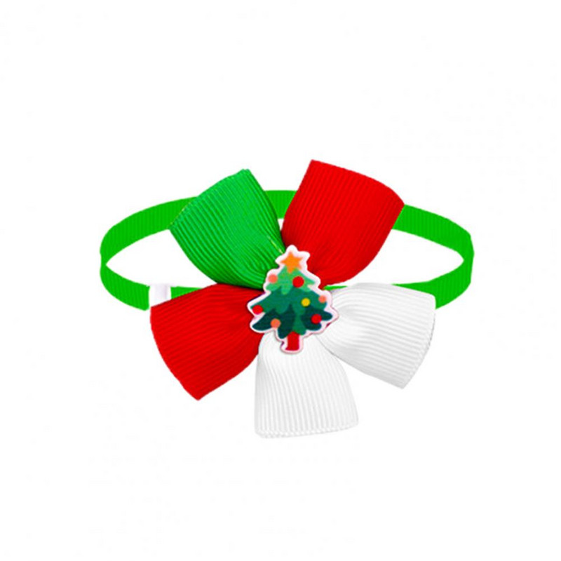 Božićni elementi ugodni za kožu Dodaci za kućne ljubimce Božićni festival Ogrlica za mačke za kućne ljubimce s ukrasima iz crtića Proizvod za kućne ljubimce