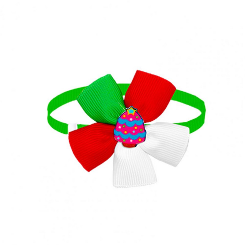 Božićni elementi ugodni za kožu Dodaci za kućne ljubimce Božićni festival Ogrlica za mačke za kućne ljubimce s ukrasima iz crtića Proizvod za kućne ljubimce