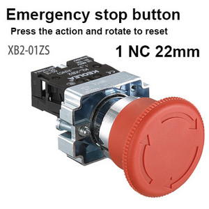 1 gab Pogas slēdzis Pašatiestatīšana Mazas sēņu galvas avārijas apturēšanas 22 mm kloķa taustiņš Iedarbināšanas ievilkšana Barošana ieslēgta XB2-BG21 XB2-BA31 XB2-BS54