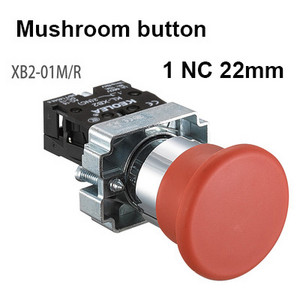 1 gab Pogas slēdzis Pašatiestatīšana Mazas sēņu galvas avārijas apturēšanas 22 mm kloķa taustiņš Iedarbināšanas ievilkšana Barošana ieslēgta XB2-BG21 XB2-BA31 XB2-BS54