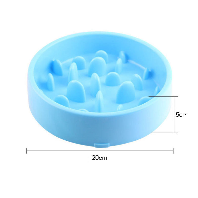 Mājdzīvnieku barotava Pārnēsājama barošanas trauki kucēni, suņi, kaķi, palēnināt ēšanu, padevēji, trauku trauki, lai novērstu aptaukošanos Suņiem bļodu piederumi