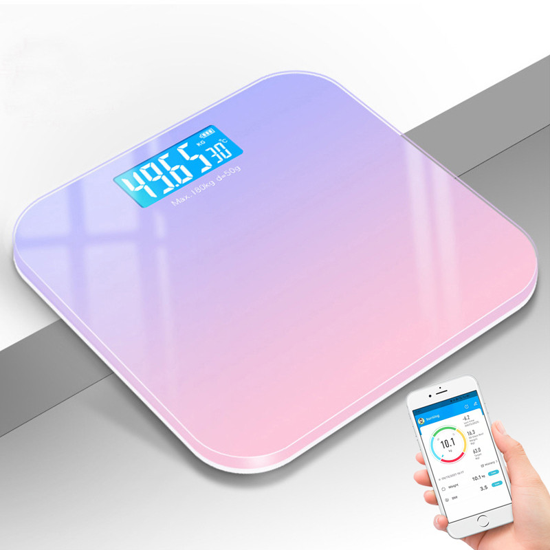 Bluetooth Body Scale BMI Vannitoa Kaalud Nutikad Elektroonilised Kaalud LCD Digitaalne Kaal Kaal Tasakaalu Keha koostise analüsaator
