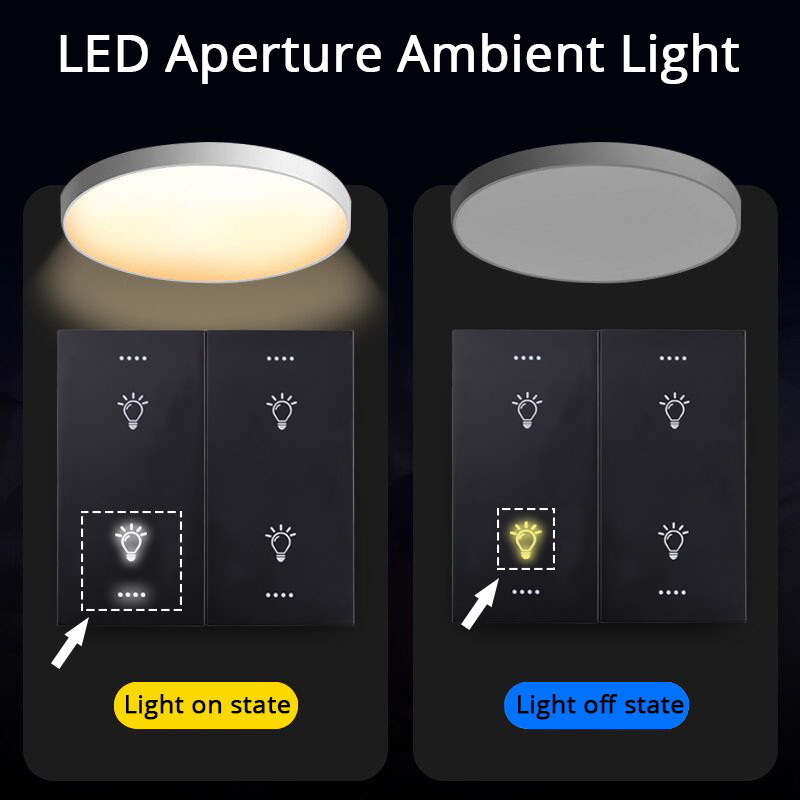 COSWALL Black Matt PC Panel Zigbee 3.0 Tuya Prekidač za uključivanje/isključivanje i prekidač za scenu s normalnom EU utičnicom USB punjač TV RJ45 moduli DIY