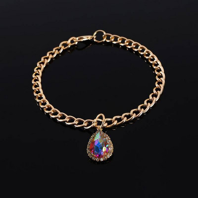 Kaķu rotaslietas, kristāla un mīlestības kulonu aksesuāri Gatos mājdzīvnieku apkakles modes svētku ballīte zelta krāsā Ķēde kucēniem, suņiem piederumi