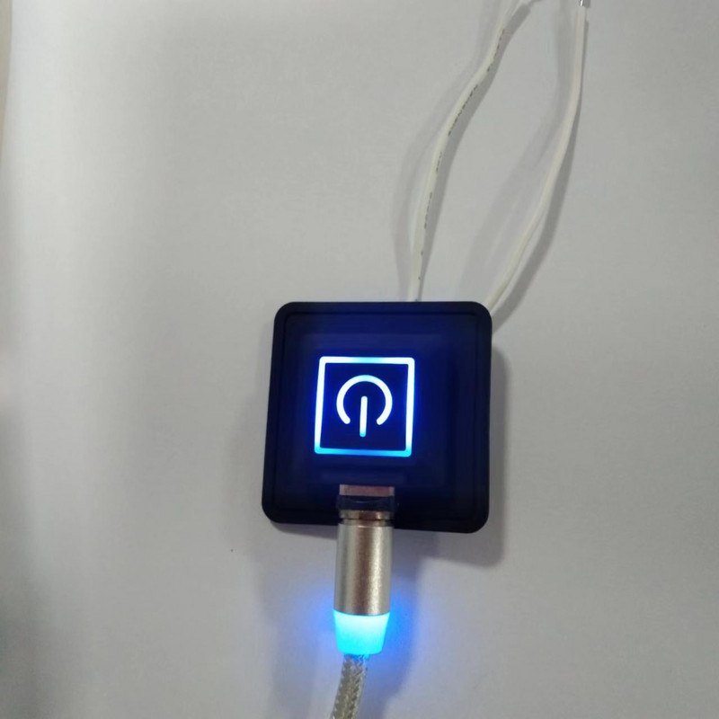 Silikona spiedpogas slēdzis Apsildāmas Vestes Bikses Cimdi Elektriskā apsilde jostas temperatūras regulators Reostata slēdzis, tips c