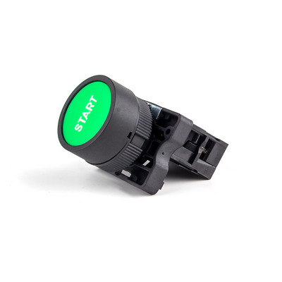 22 mm XB2-EA Plastični prekidač s gumbom Start/Stop crna/bijela strelica 10A/415V Prekidač s gumbom za samoponovno postavljanje/trenutni simbol