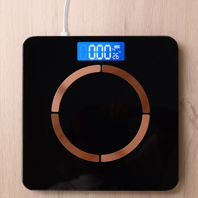 USB-laadimiskaal Smart Body Fat Scale Bluetooth elektrooniline kaal rasva mõõtmise tööriist App Põrandakaalud весы напольные