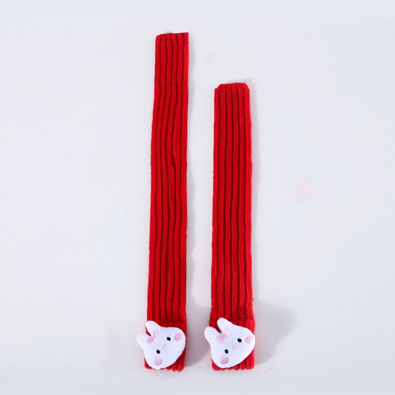 Jauka mājdzīvnieku ziemas svētības soma trikotāžas ar krūšu kaķa kakla lakatiņu. Izsmalcināts tērps