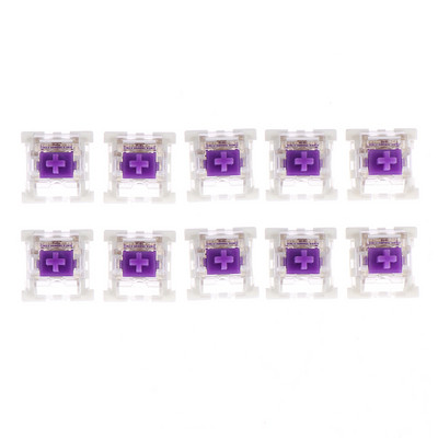 10Pcs/lot Outemu Mx prekidači 3 pinske mehaničke tipkovnice crno plavo smeđe sklopke mehaničke tipkovnice prekidač osovina