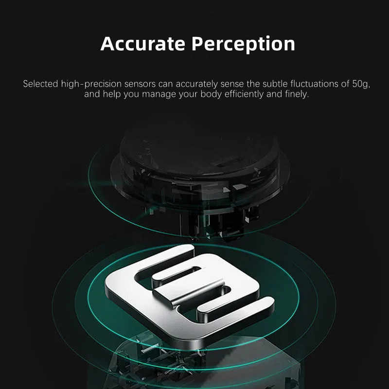 Ühevärviline keharasvakaal nutikas elektrooniline ​juhtmevaba vannitoa kaalukaal Ühendage Bluetoothiga keha koostise analüsaatori kaalud