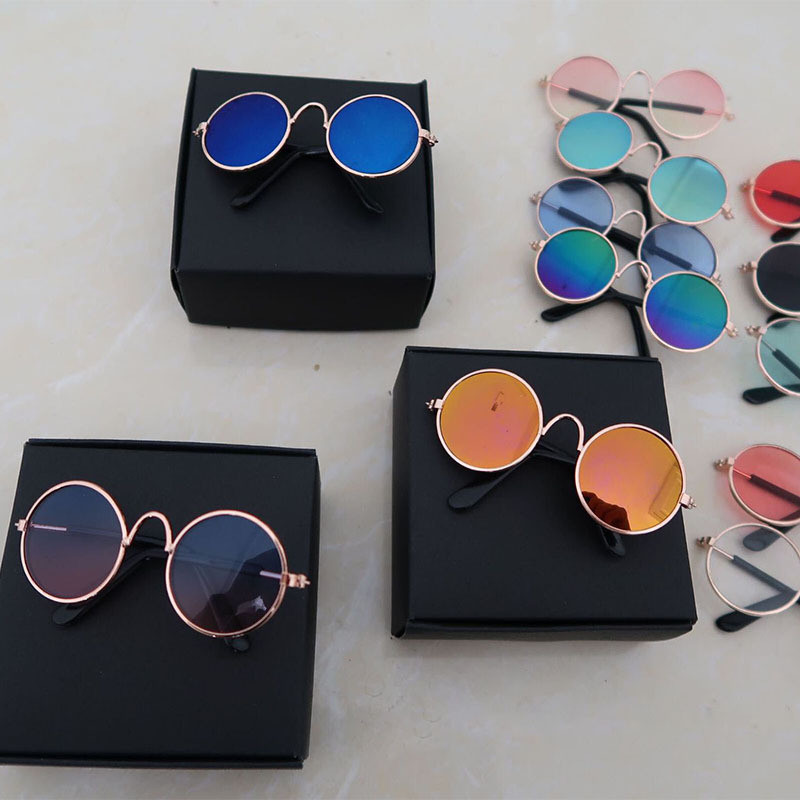 1 PC Naočale za mačke za kućne ljubimce Modne slatke sunčane naočale za oči za mačke Za male ljubimce Fotografije Rekviziti Dodaci za pse Proizvodi za kućne ljubimce