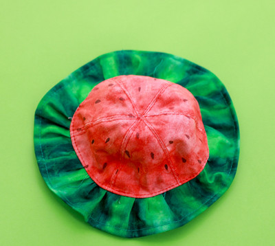 Ins Vasara Jauna mājdzīvnieku sauļošanās cepure Mājdzīvnieku kleita cepure arbūzs cepure Bib Kaķu saules cepure Mazs suns aksesuāri Kaķu cepure Mājdzīvnieku ballītes dekorēšana