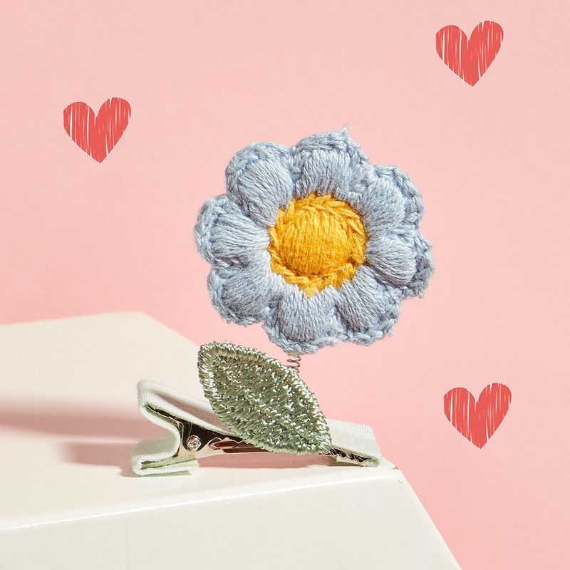 Oprema za kućne ljubimce Ukosnica za mačke Biljke Cvijeće Ukosnica za kućne ljubimce Prijenosna izdržljiva cik-cak kopča Ukosnica za mačke od nehrđajućeg čelika Alat za oblačenje mačaka