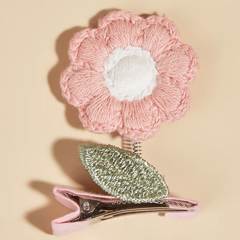 Oprema za kućne ljubimce Ukosnica za mačke Biljke Cvijeće Ukosnica za kućne ljubimce Prijenosna izdržljiva cik-cak kopča Ukosnica za mačke od nehrđajućeg čelika Alat za oblačenje mačaka