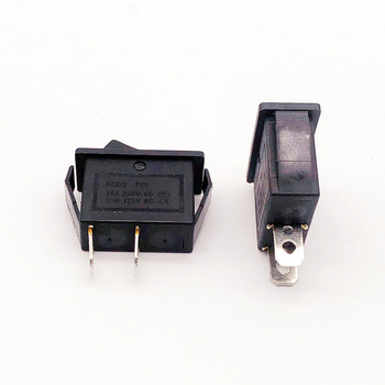 1/5 τεμ., KCD3 Rocker Switch, 2 Position, ON-OFF, 2 Pin, Ηλεκτρικός Εξοπλισμός, 16A 250VAC/20A 125VAC,Χάλκινα Πόδια/Ασημί επαφές,ΧΩΡΙΣ LED