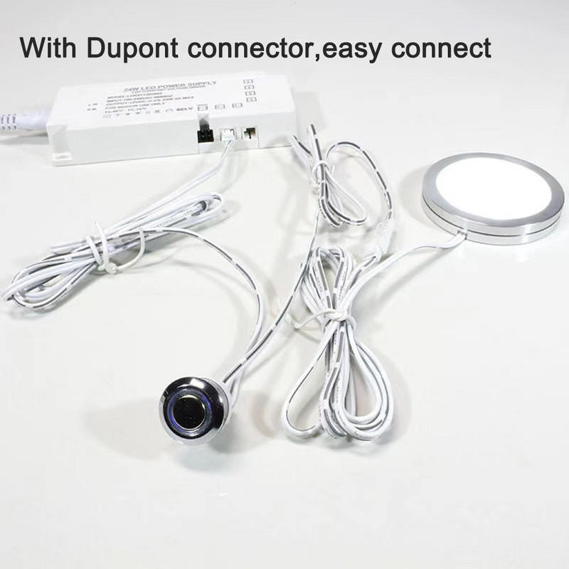 DC 12V kapacitivni senzor na dodir Prekidač zavojna opruga Prekidač LED prigušivač Kontrolni prekidač 5-24V 4A za Smart Home LED svjetlosna traka